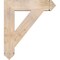 Ekena Millwork Traditional Arts & Crafts Smooth Bracket, Douglas Fir, 5 1/2"W x 28"D x 32"H BKT06X28X32TRA03SDF - alternate 4